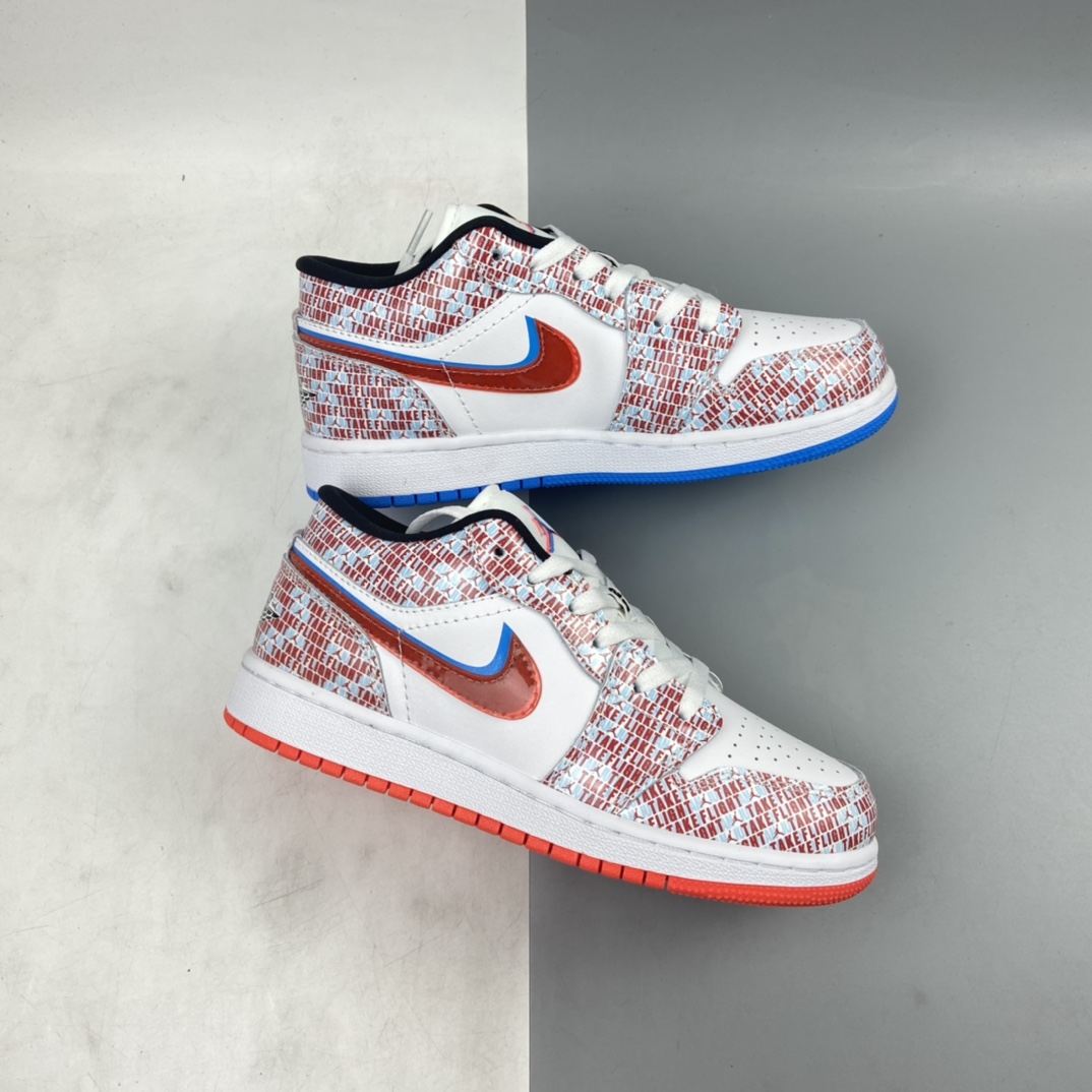 P200 Air Jordan 1 Low AJ1低帮时尚休闲板鞋 DD1527-114