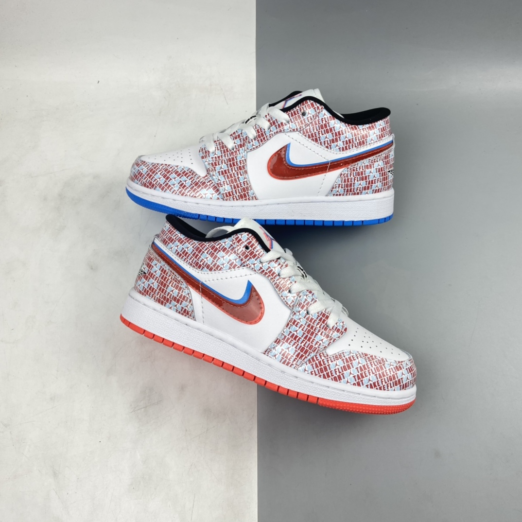 P200 Air Jordan 1 Low AJ1低帮时尚休闲板鞋 DD1527-114