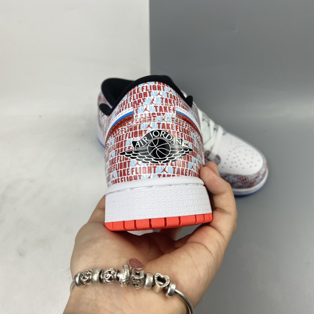 P200 Air Jordan 1 Low AJ1低帮时尚休闲板鞋 DD1527-114