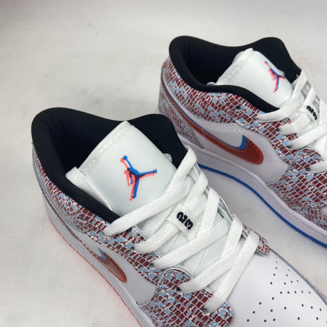P200 Air Jordan 1 Low AJ1低帮时尚休闲板鞋 DD1527-114