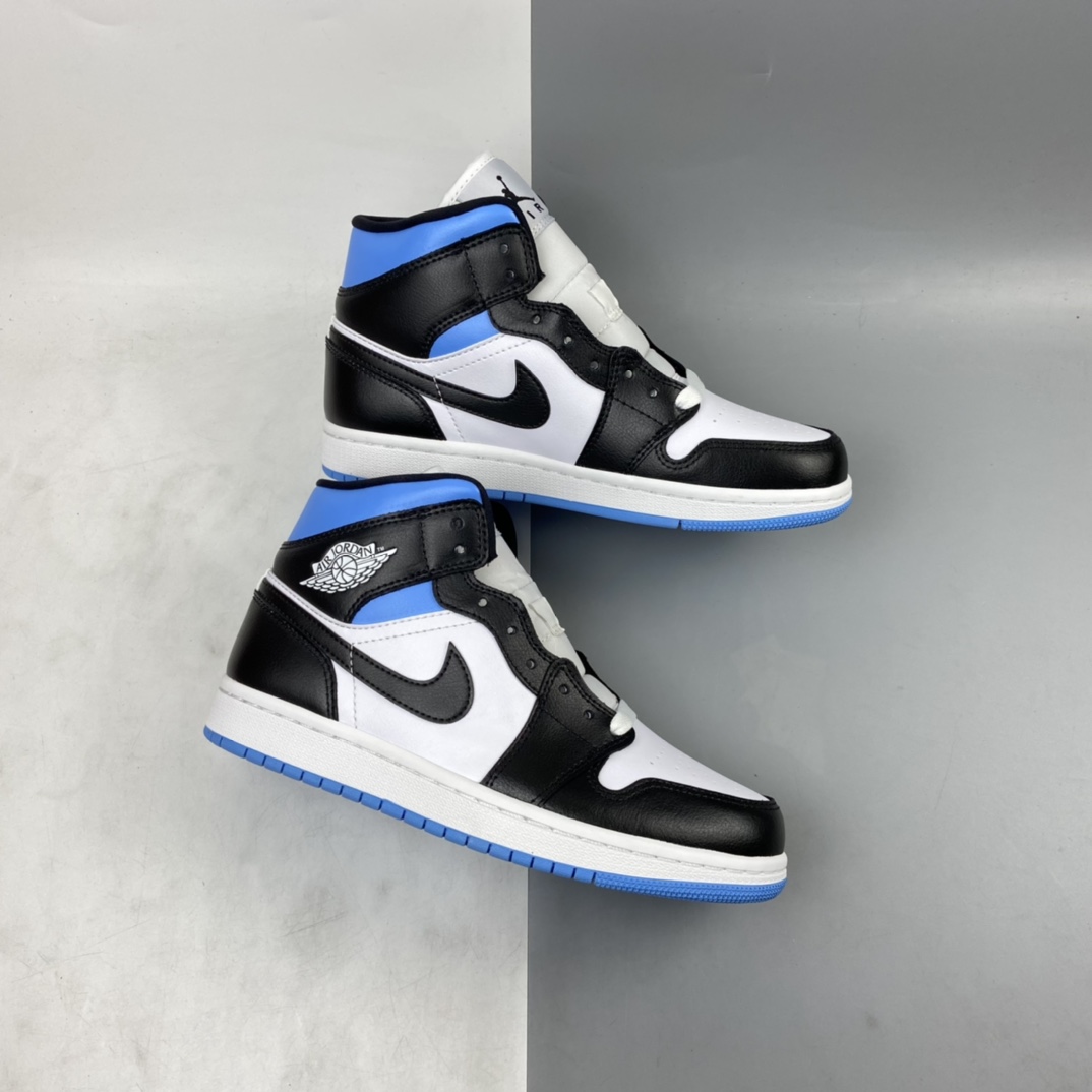 P260 Air Jordan 1 Mid AJ1 乔1 中帮百搭休闲运动板鞋 BQ6472-102