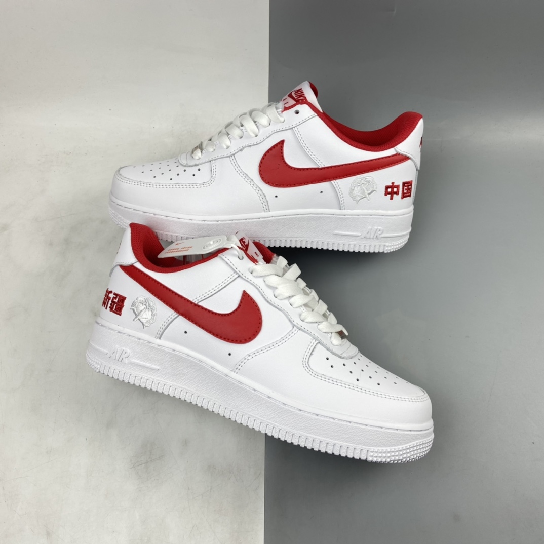 P200 NIKE Air Force 1’07 Low 空军一号国风元素低帮休闲板鞋 315122-100