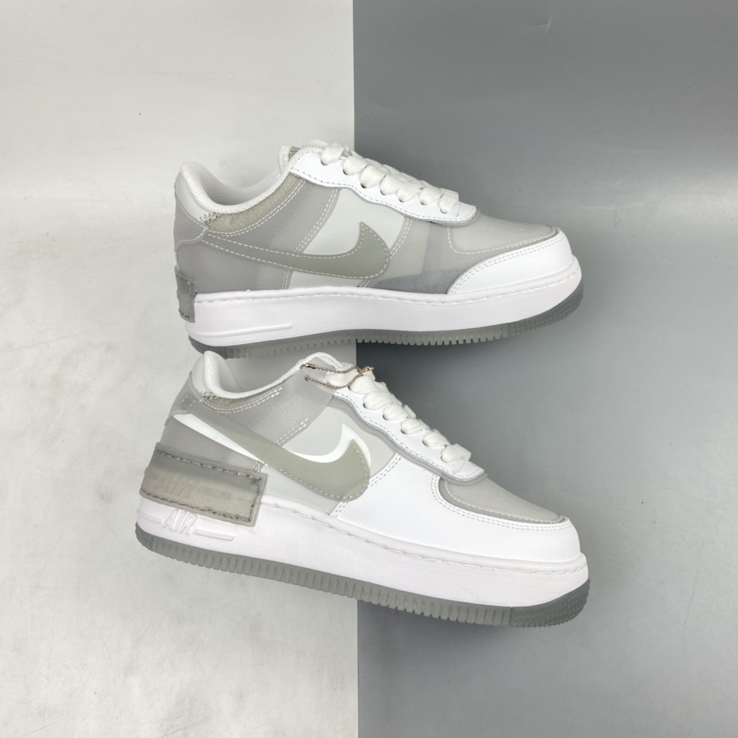 P200 Nk Air Force 1 Shadow 空军一号轻量增高低帮百搭板鞋”拼接马卡龙”CK6561-100