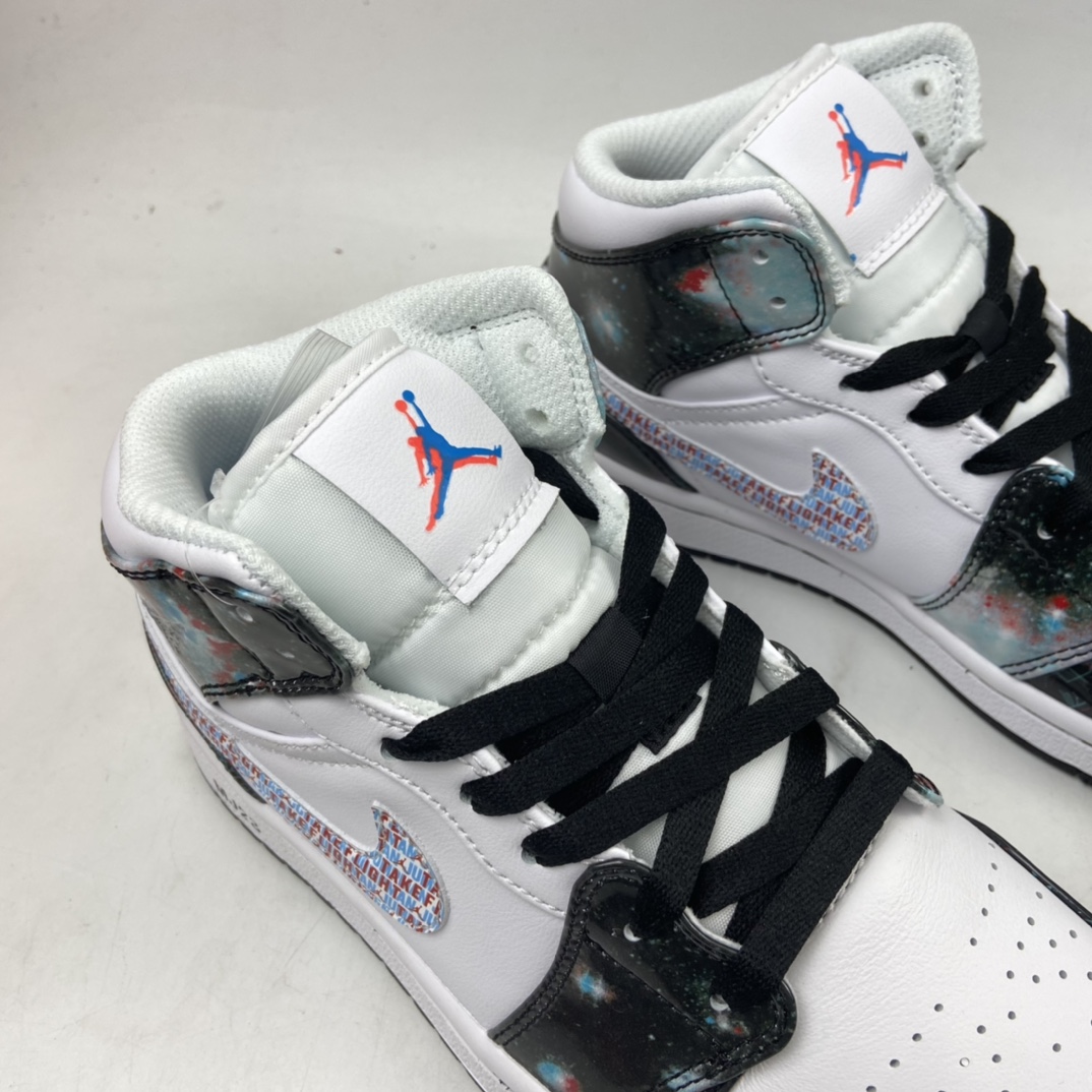 P240 Air Jordan 1 Mid AJ1 乔1 中帮百搭休闲运动板鞋 BQ6931-114