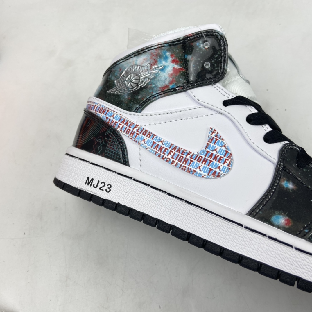 P240 Air Jordan 1 Mid AJ1 乔1 中帮百搭休闲运动板鞋 BQ6931-114
