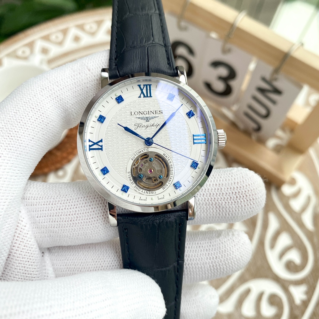 [LONGINES Watches]platinum steel strip Longines Longines Boutique Men