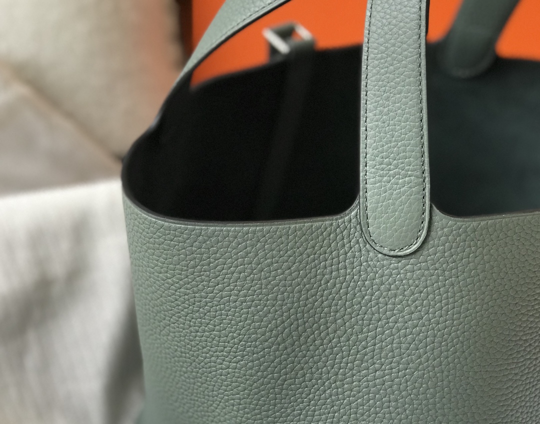 爱马仕 Hermès 高定典藏经典高奢皮具手袋托特包斜挎包女包 #F9A4F701 7