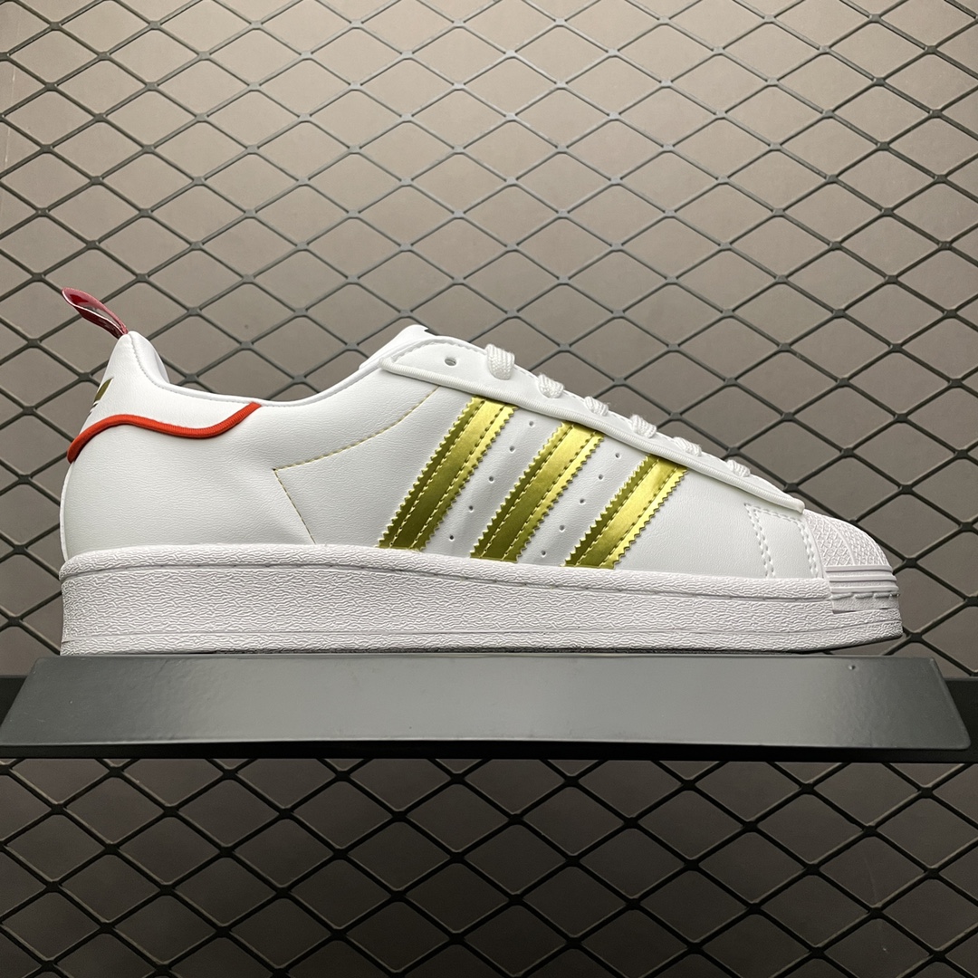 200 AD 阿迪 Superstar 贝壳头运动休闲板鞋 GX7914