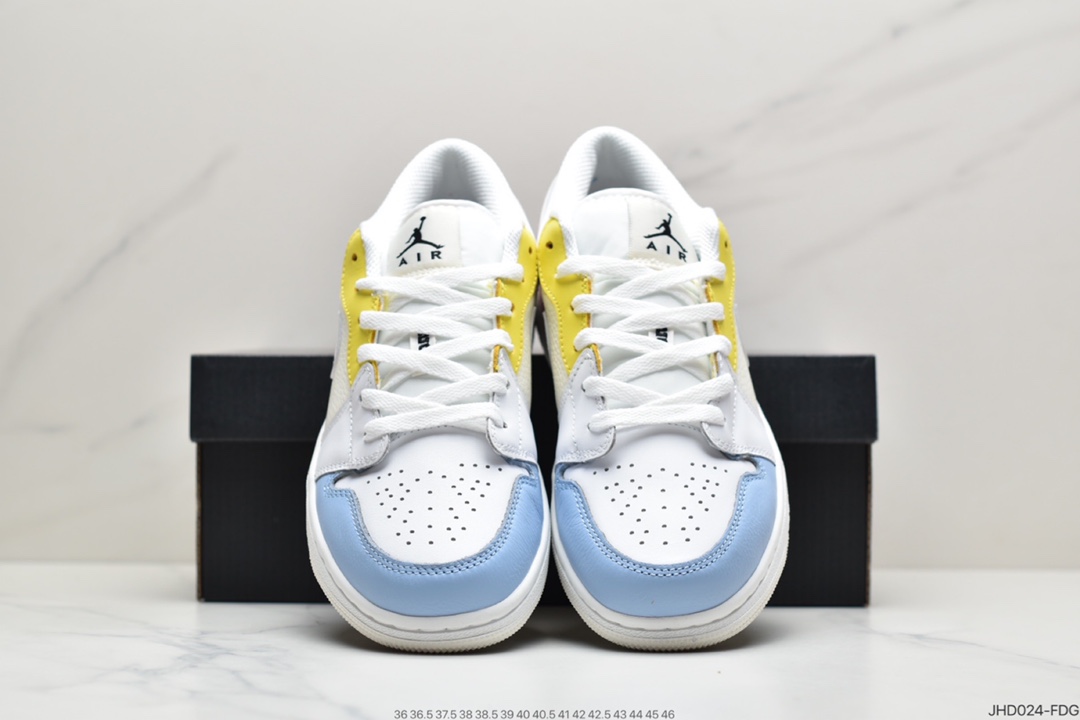 190 耐克Nike Air Jordan 1 Low SE”To My First Coach”AJ1乔丹一代低帮经典复古文化休闲运动篮球鞋“彩色拼接彩蛋糖果”DJ6909-100