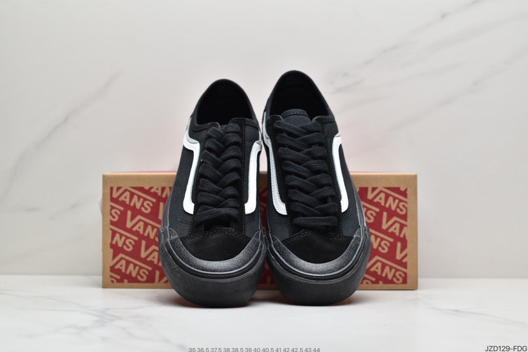 140 万斯Vans Style 36 小头拼接低帮情侣休闲板鞋帆布鞋