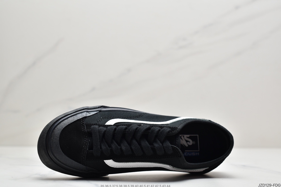 140 万斯Vans Style 36 小头拼接低帮情侣休闲板鞋帆布鞋