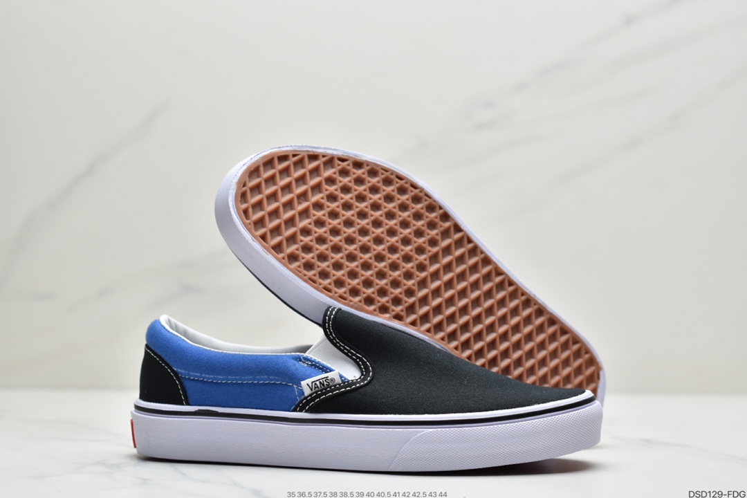 100  万斯/范斯Vans Vault OG Slip On LX高端支线20SS一脚蹬帆布低帮板鞋
