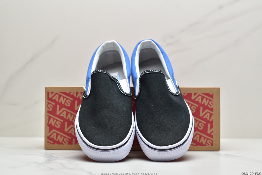 100  万斯/范斯Vans Vault OG Slip On LX高端支线20SS一脚蹬帆布低帮板鞋