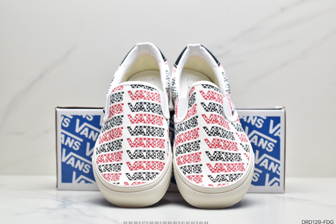 110  Vans 万斯 Classic Slip-On 百搭经典板鞋懒人一脚蹬硫化休闲板鞋