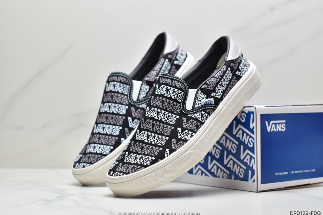 110  Vans 万斯 Classic Slip-On 百搭经典板鞋懒人一脚蹬硫化休闲板鞋