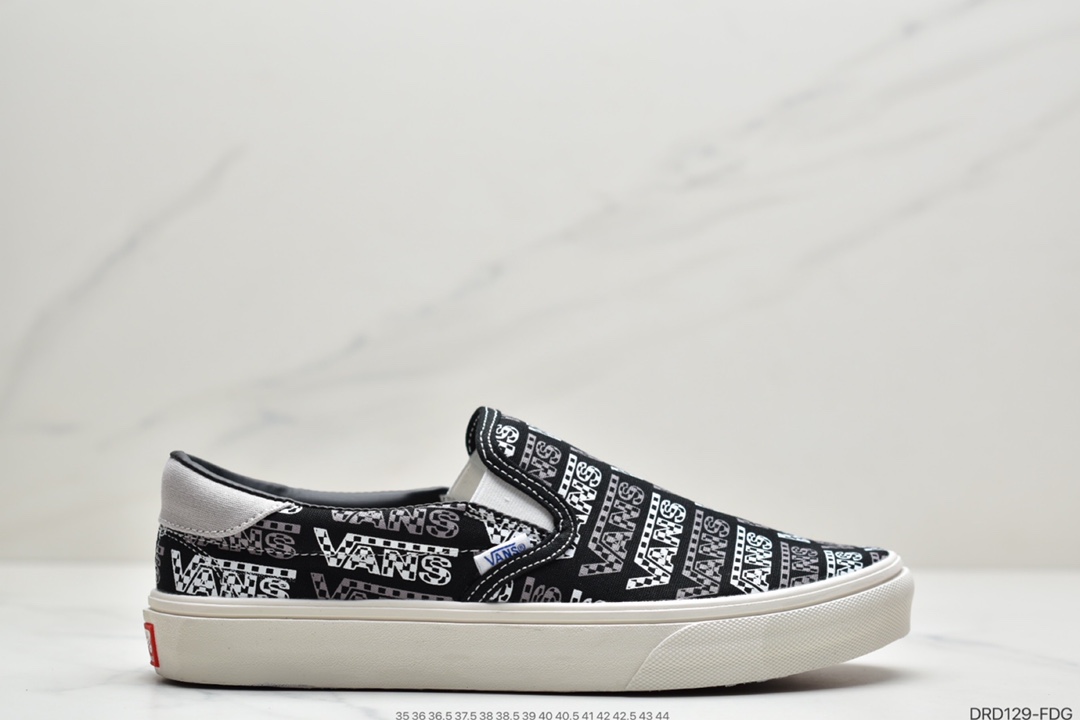 110  Vans 万斯 Classic Slip-On 百搭经典板鞋懒人一脚蹬硫化休闲板鞋