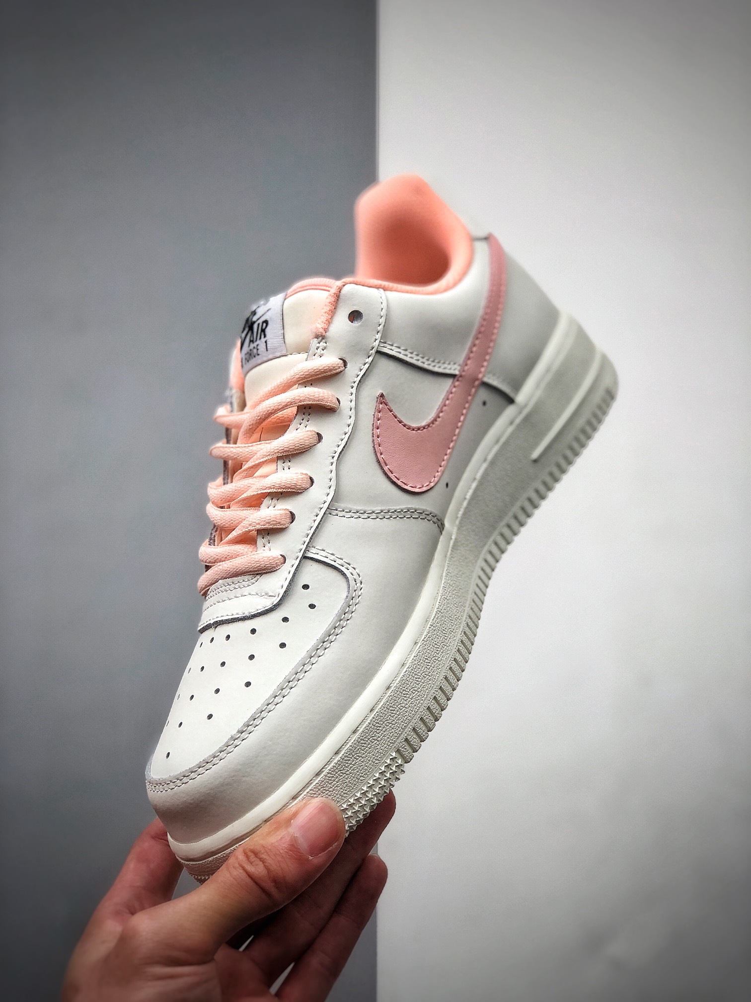 200  Air Force 1’07 粉白 原楦头原纸板 打造纯正空军CQ5059-106