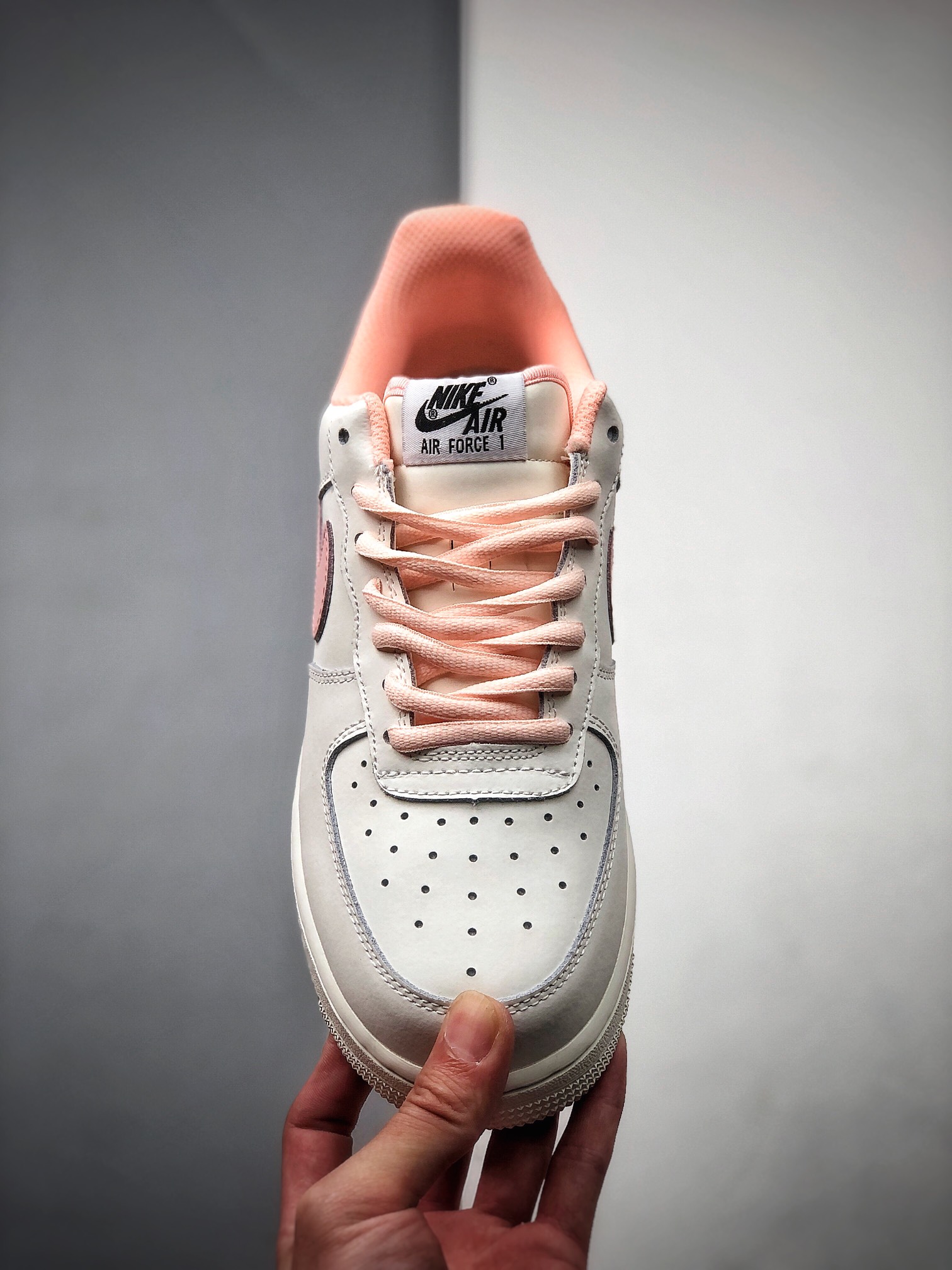 200  Air Force 1’07 粉白 原楦头原纸板 打造纯正空军CQ5059-106