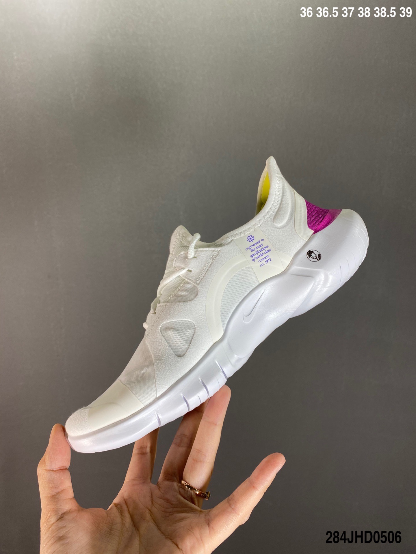 150 耐克Nike Wmns Free Rn 5.0 2019 赤足超弹力大底 超轻网面透气运动跑步鞋  AQ1316