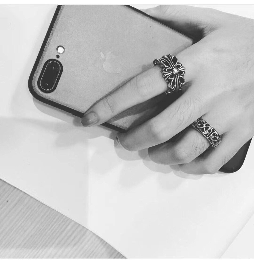 Chrome Hearts 𝐂𝐡𝐫𝐨𝐦𝐞 𝐡𝐞𝐚𝐫𝐭𝐬克罗心 永蔓之腾戒指