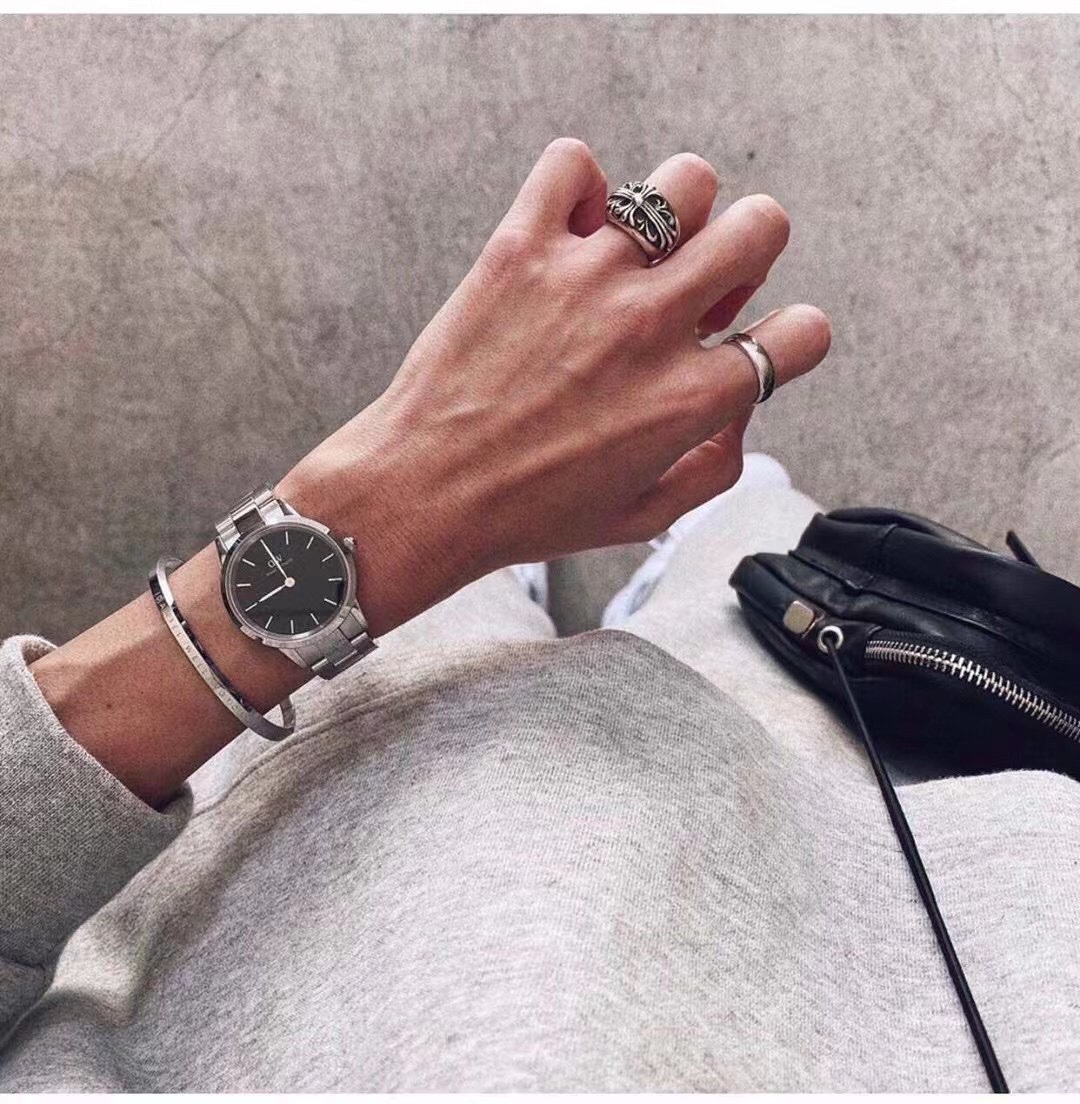 Chrome Hearts MZ出品 开版 𝐂𝐡𝐫𝐨𝐦𝐞 𝐡𝐞𝐚𝐫𝐭𝐬 克罗心 守望者宽/窄情侣戒指