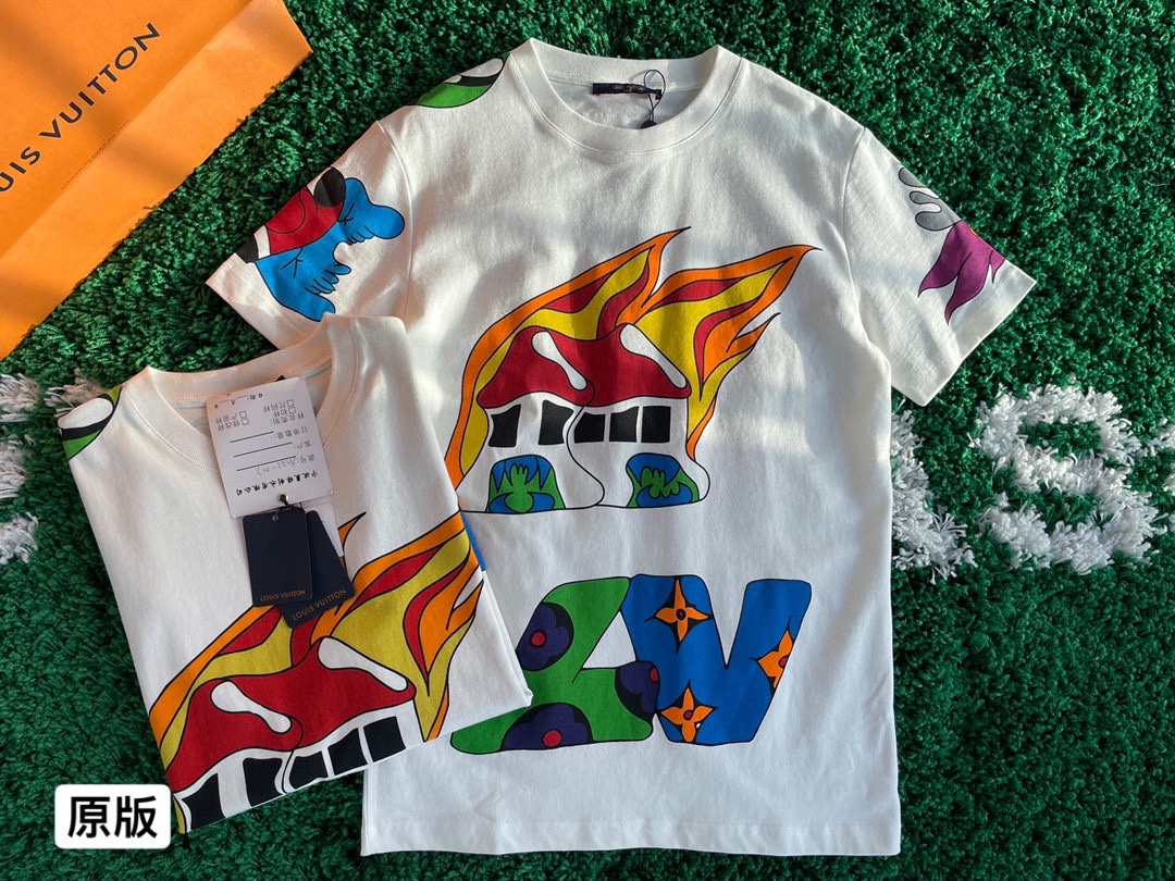 루이비통 남성 반팔 47820 Louis Vuitton T Shirt