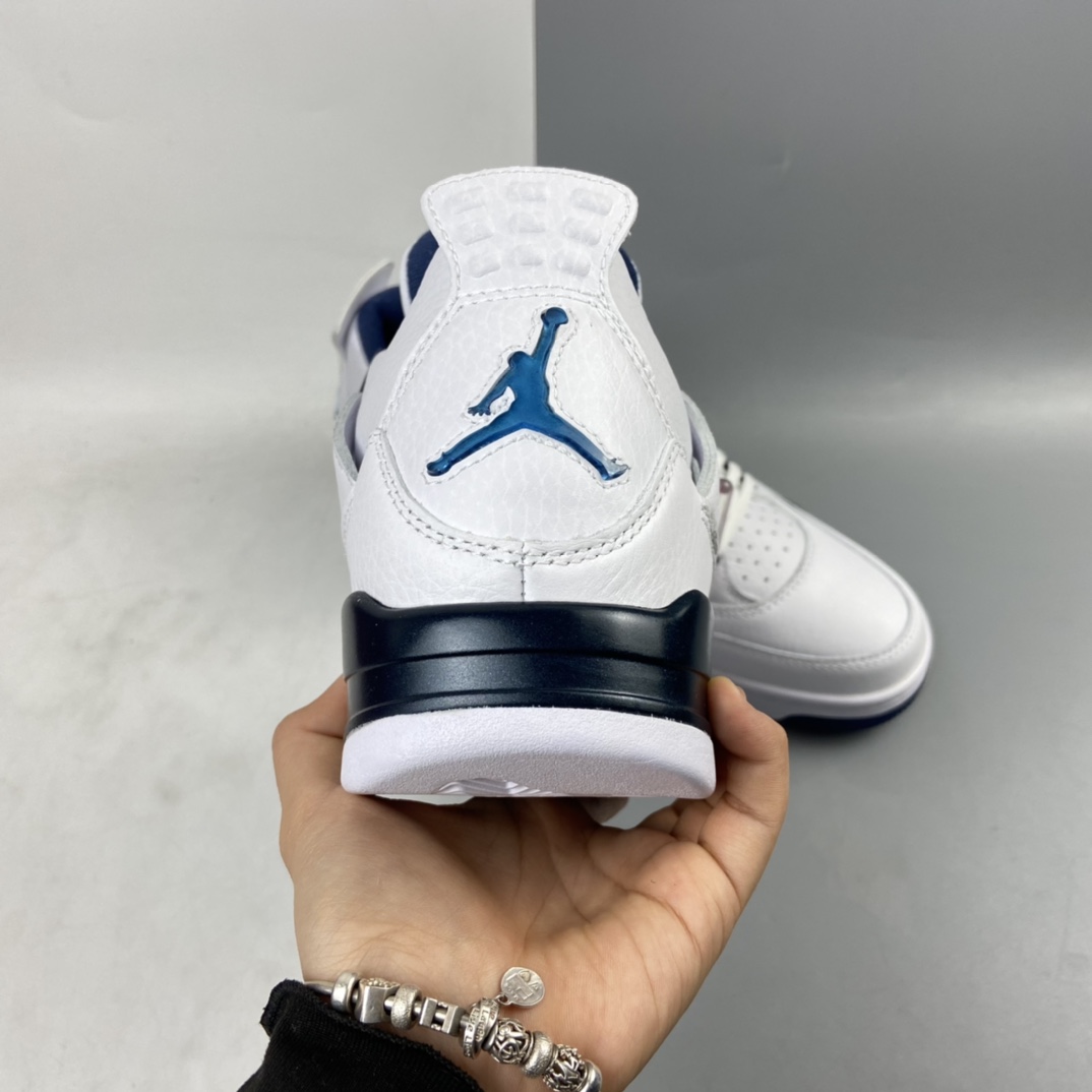 P380 Air Jordan 4 Retro LS AJ4 乔4哥伦比亚蓝 头层篮球鞋 314254-107