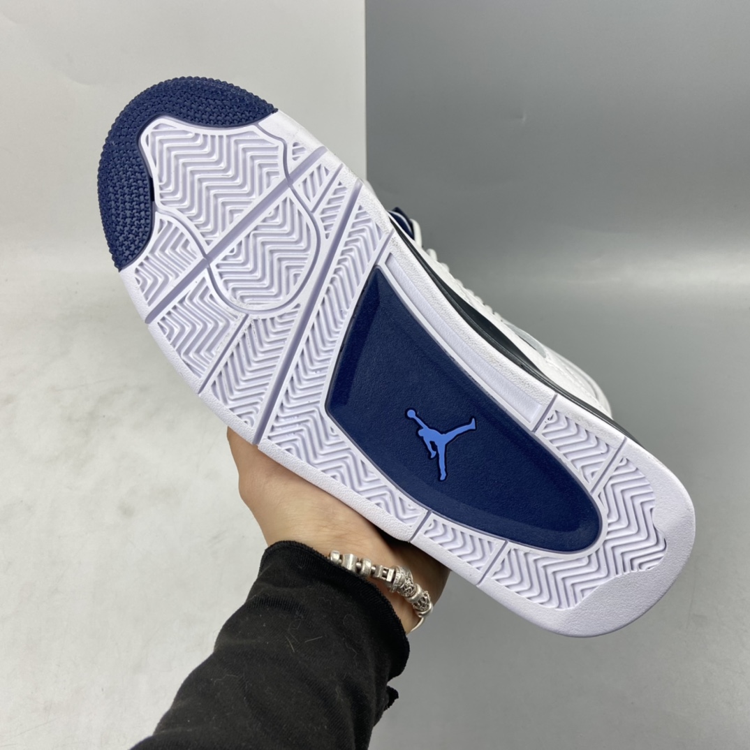P380 Air Jordan 4 Retro LS AJ4 乔4哥伦比亚蓝 头层篮球鞋 314254-107