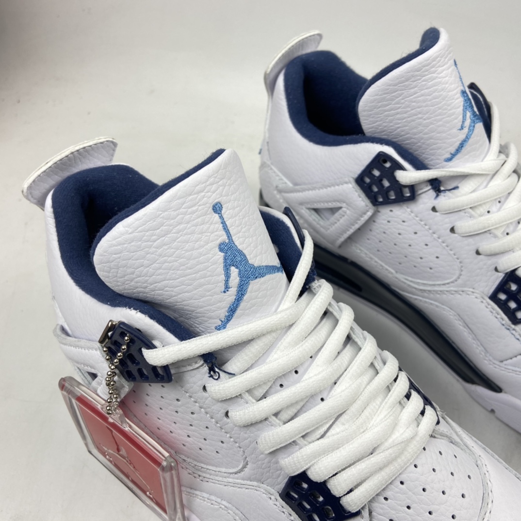 P380 Air Jordan 4 Retro LS AJ4 乔4哥伦比亚蓝 头层篮球鞋 314254-107