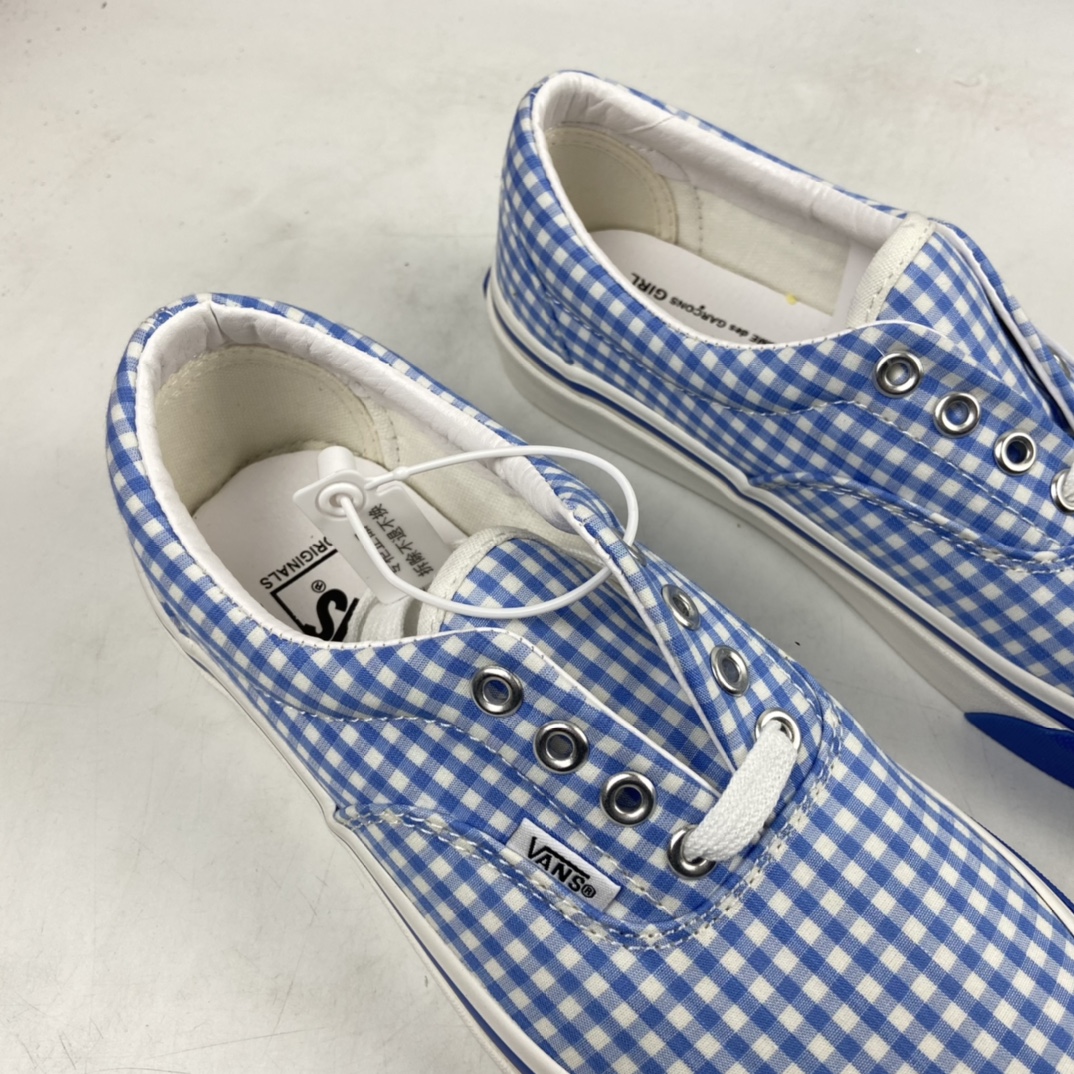P150 Vans Vault x CDG Girl 小清新联名系列蓝色控低帮休闲板鞋 VN0A4BVA61L