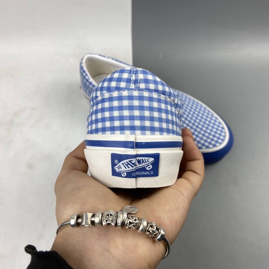 P150 Vans Vault x CDG Girl 小清新联名系列蓝色控低帮休闲板鞋 VN0A4BVA61L