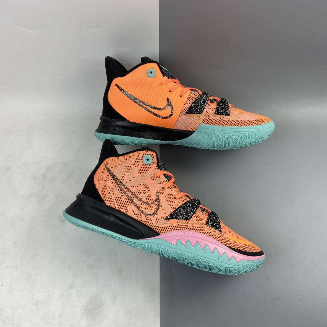 P220 Nike Kyrie 7 Pre Heat Ep 欧文7代 室内休闲运动中帮篮球鞋 DD1446-800
