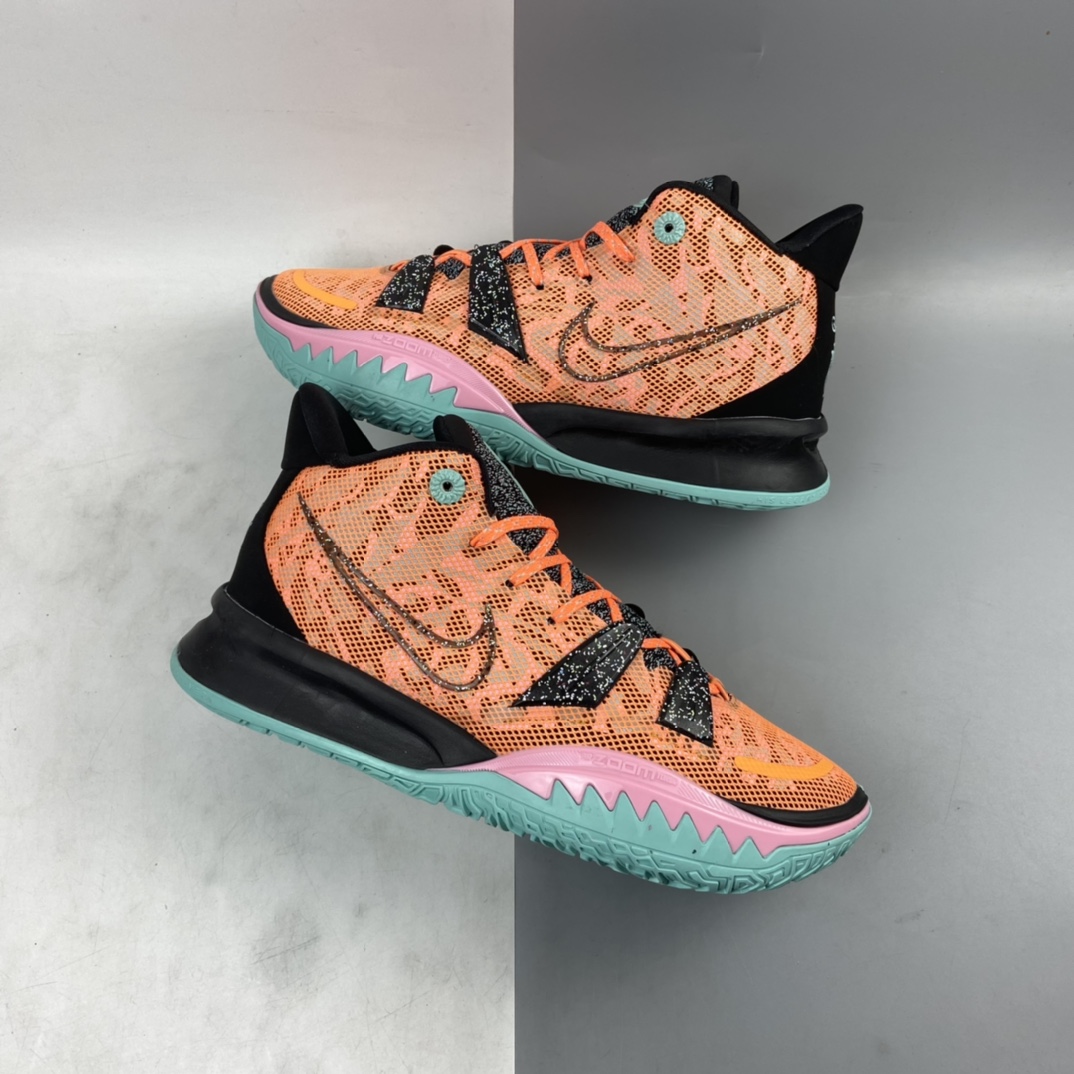 P220 Nike Kyrie 7 Pre Heat Ep 欧文7代 室内休闲运动中帮篮球鞋 DD1446-800