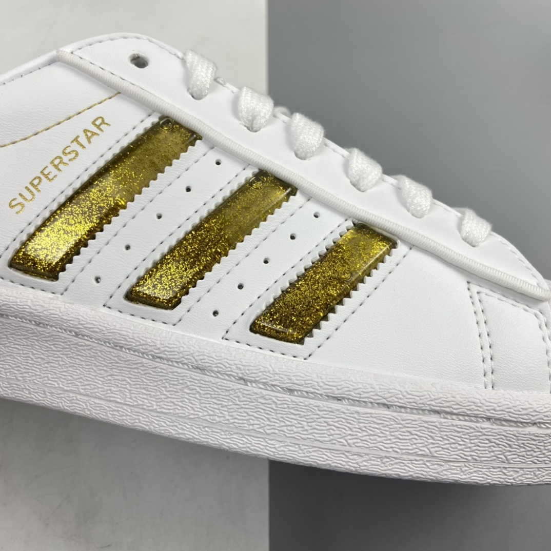 P200 Adidas Superstar 贝壳头休闲运动休闲板鞋 GX7914