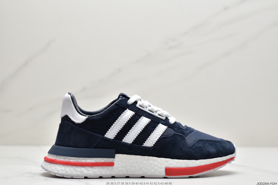 180 顶级猪八皮面！阿迪达斯/Adidas Originals ZX500 XC BB6822