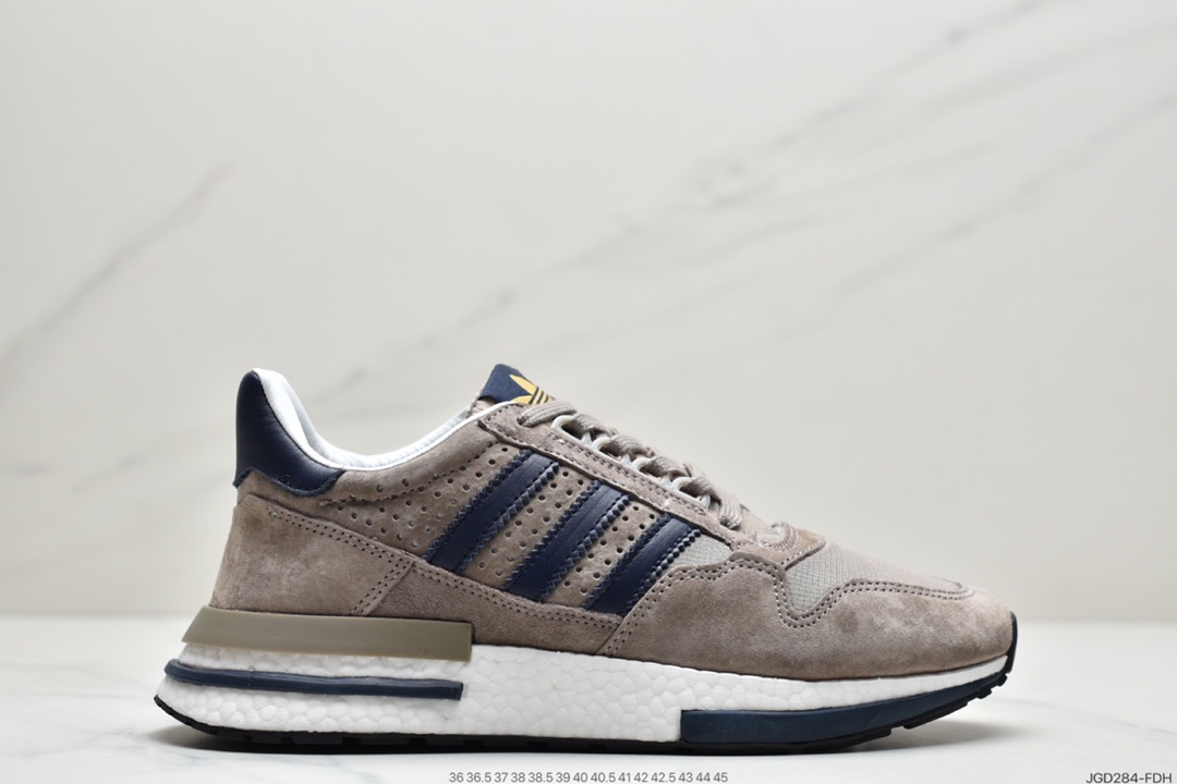 180 顶级猪八皮面！阿迪达斯/Adidas Originals ZX500 XC BB6822