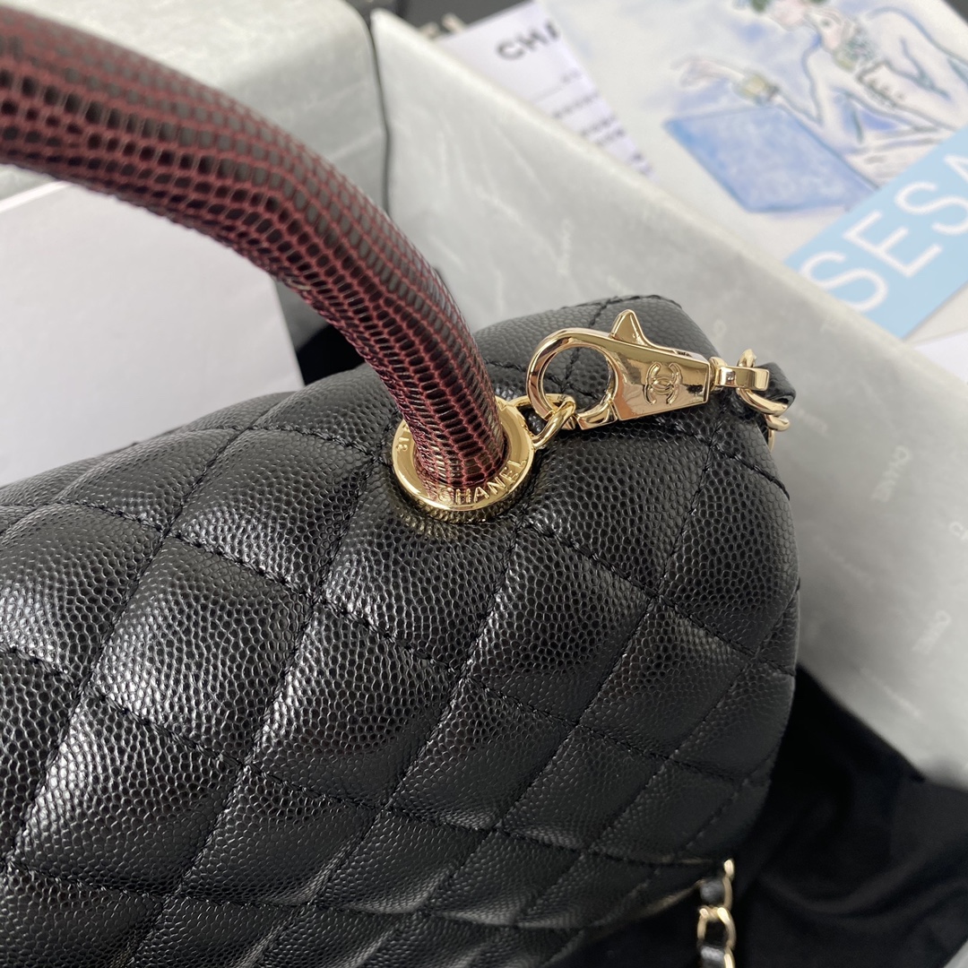 Chanel Style Top Handle Bag style reference detail image 3 from source 785824