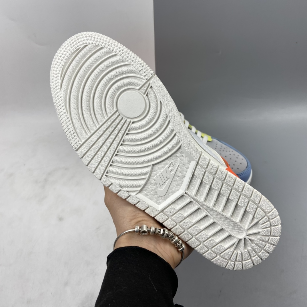 P240 Air Jordan 1 Mid AJ1 乔1 中帮百搭休闲运动板鞋 DJ6908-100