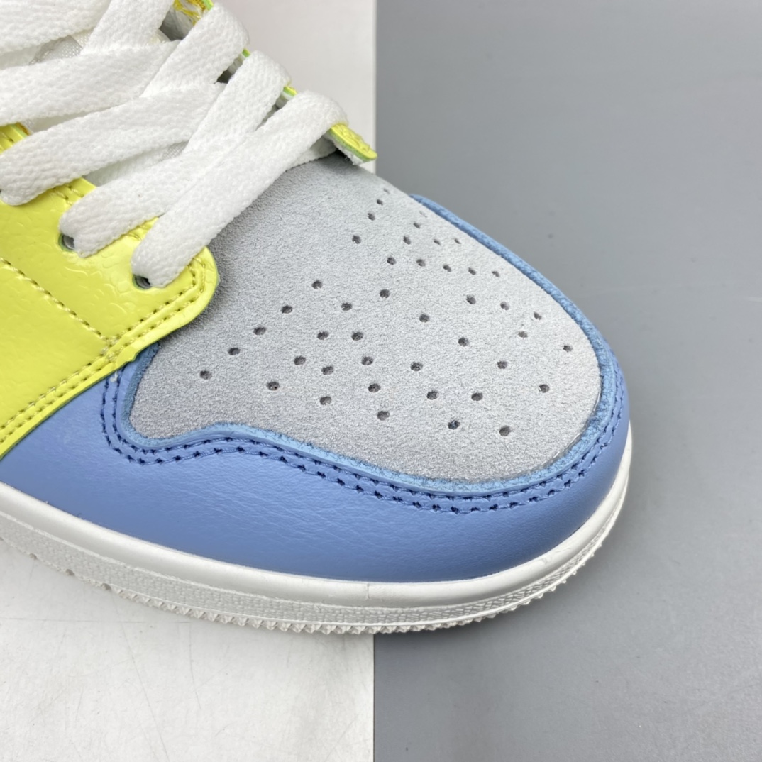 P240 Air Jordan 1 Mid AJ1 乔1 中帮百搭休闲运动板鞋 DJ6908-100