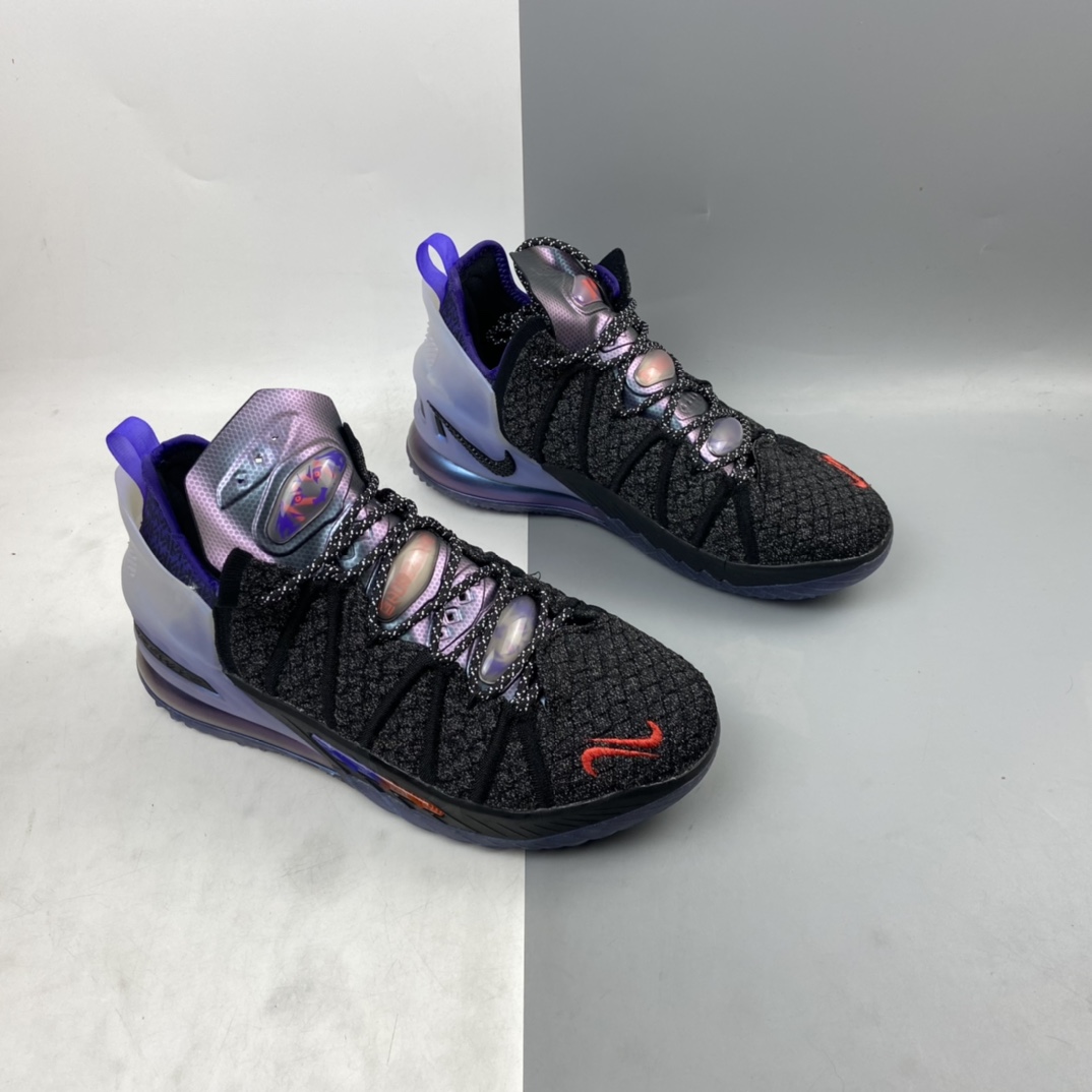 P260 Nike Lebron China XVIII EP”Empire Jade”勒布朗·詹姆斯18代签名战靴室内实战高帮运动飞织篮球鞋 DB7644-001