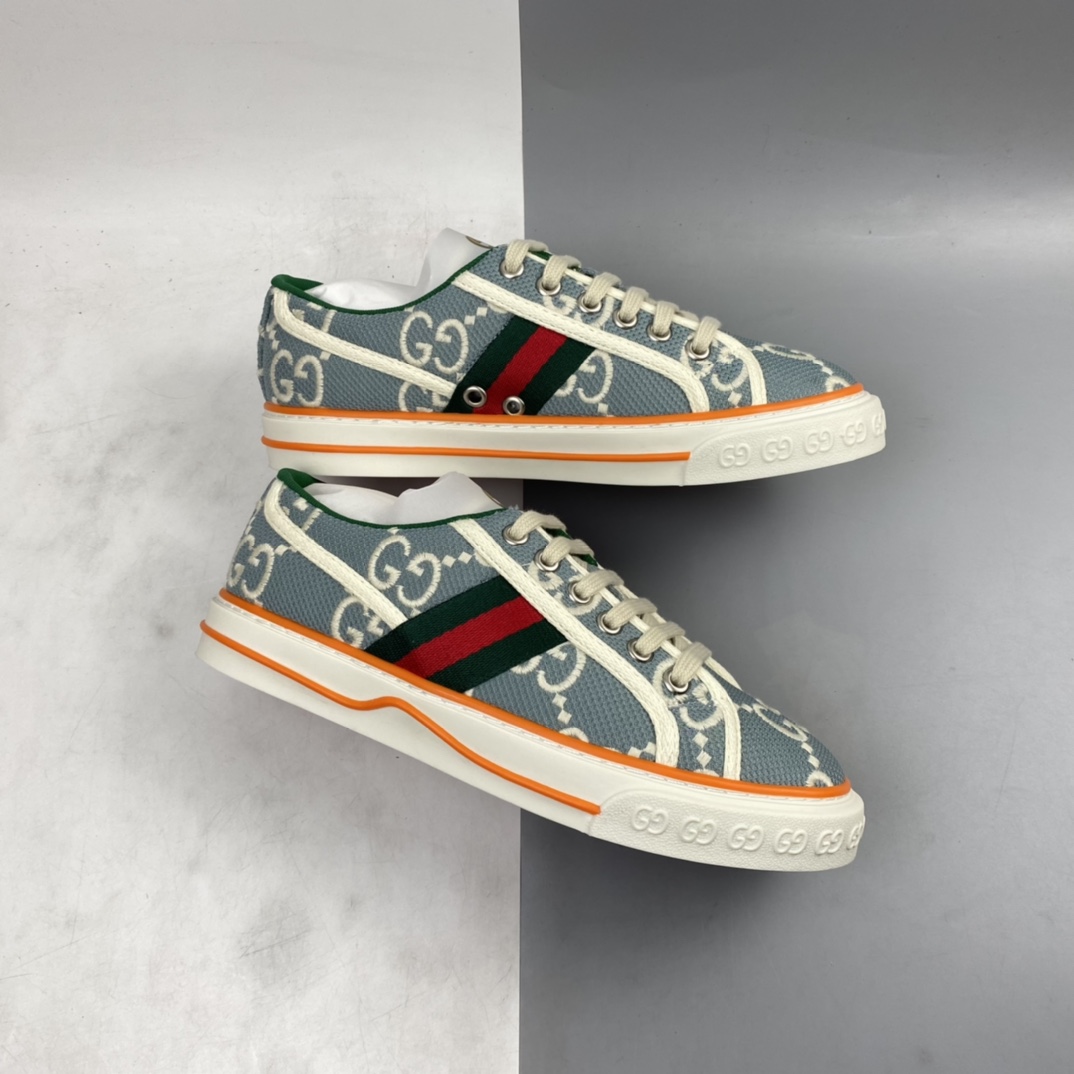 P320 GUCCI 古驰 Tennis 1977 Print Sneaker 帆布印花复古休闲运动板鞋
