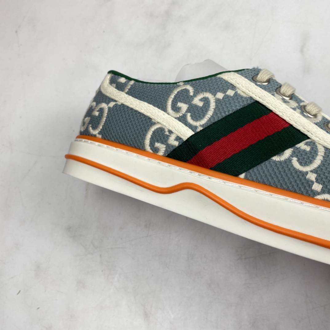 P320 GUCCI 古驰 Tennis 1977 Print Sneaker 帆布印花复古休闲运动板鞋