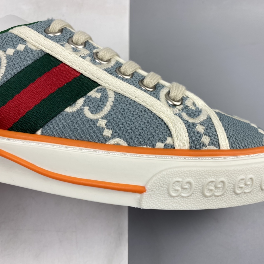 P320 GUCCI 古驰 Tennis 1977 Print Sneaker 帆布印花复古休闲运动板鞋