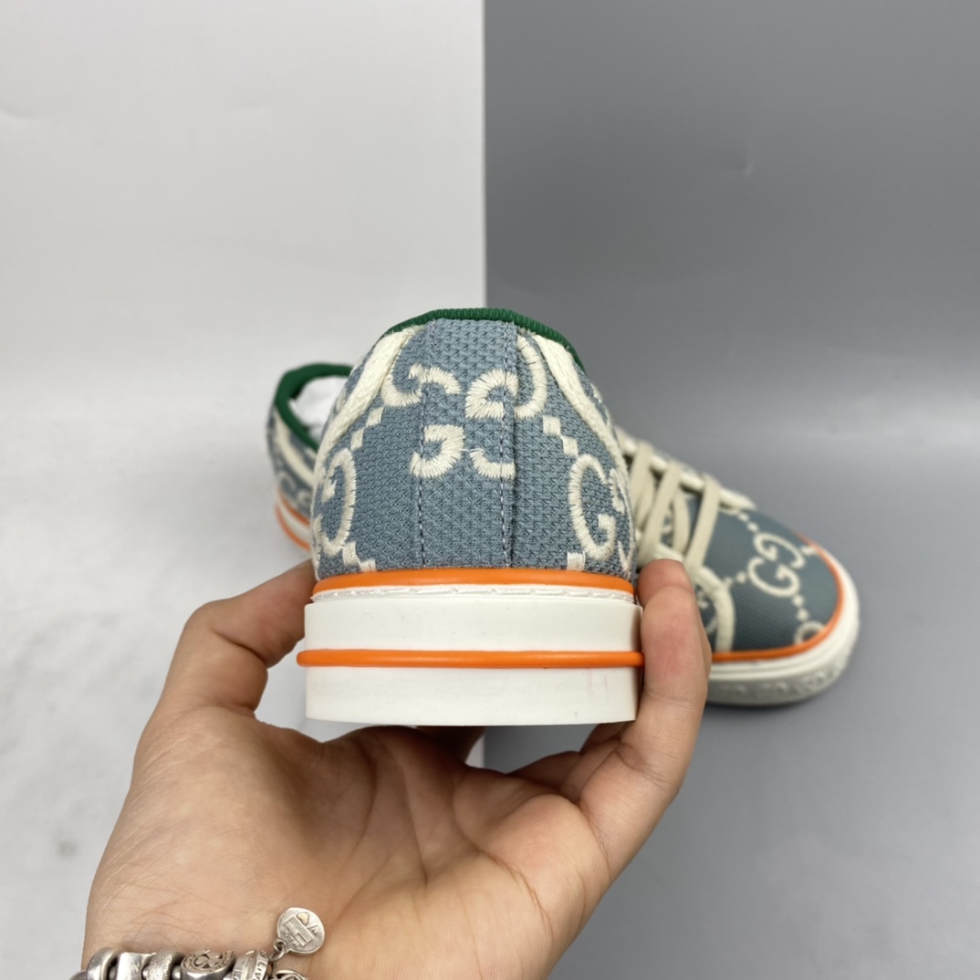 P320 GUCCI 古驰 Tennis 1977 Print Sneaker 帆布印花复古休闲运动板鞋