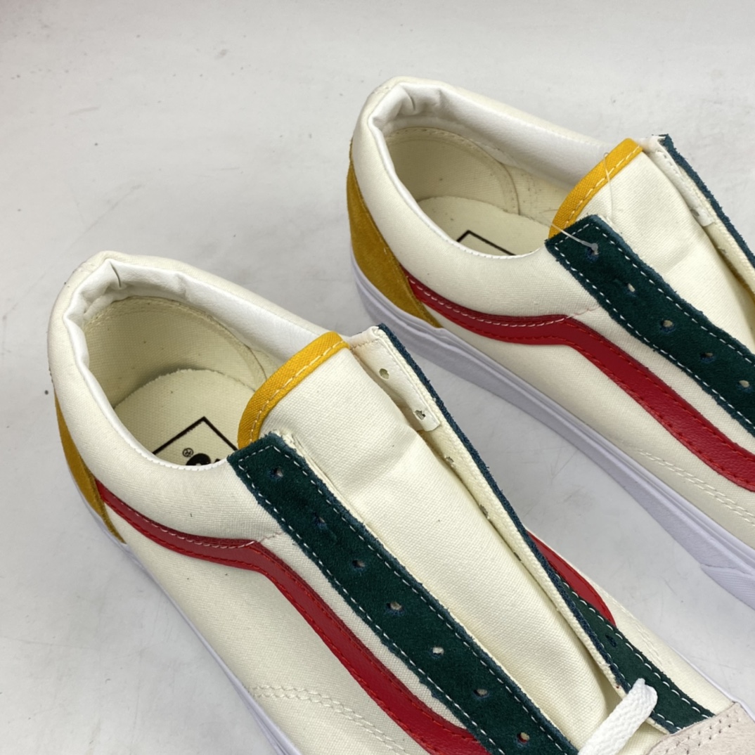 P140 Vans Style 36 夏日清新系撞色低帮休闲板鞋 VN0A3DZ3VZ0