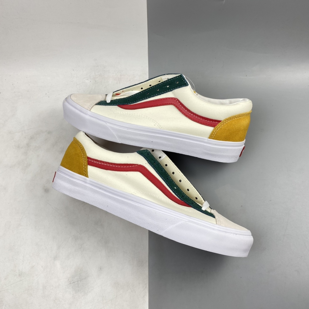 P140 Vans Style 36 夏日清新系撞色低帮休闲板鞋 VN0A3DZ3VZ0