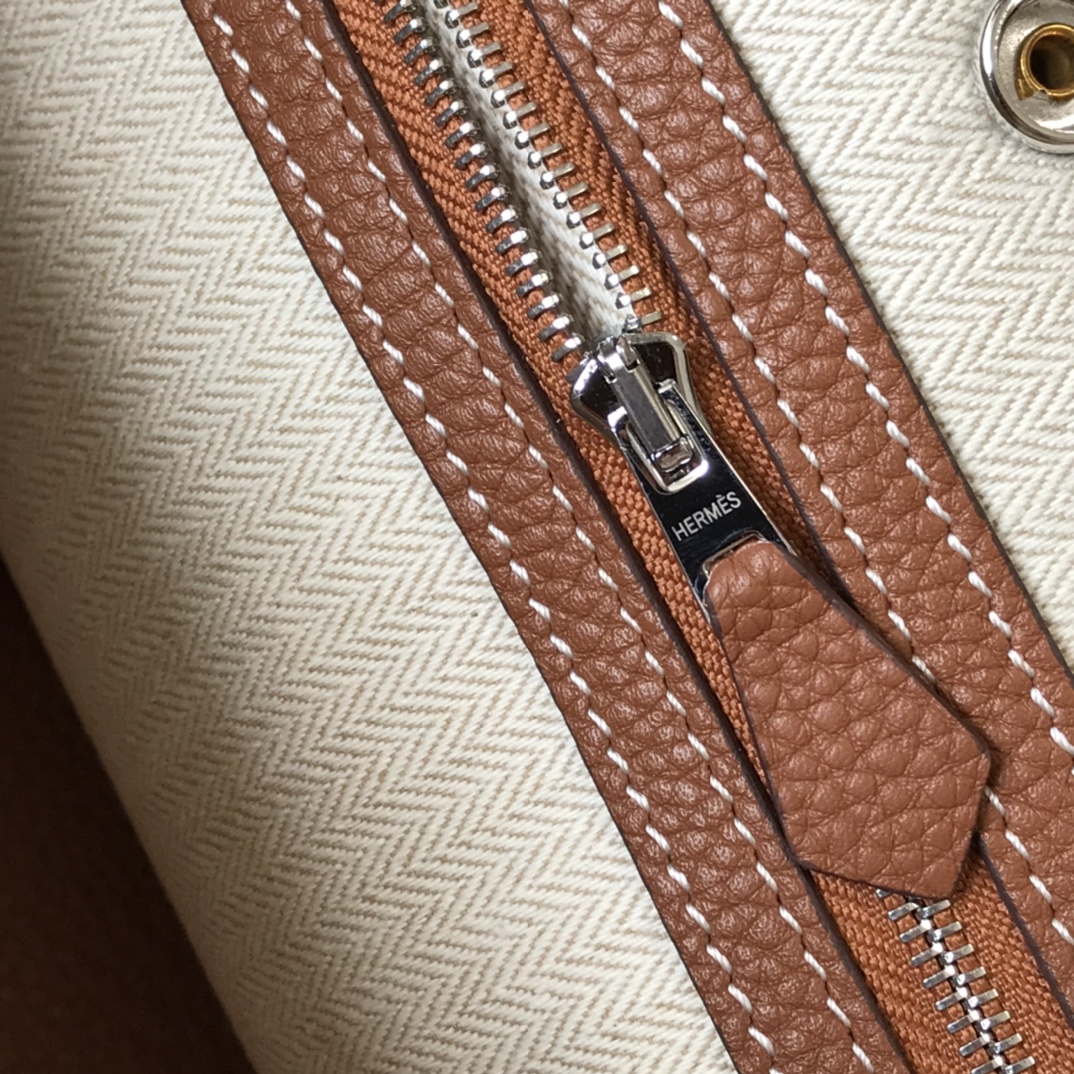 Hermès Garden Party 30 Gold Brown Leather Tote Bag - Everyday Essential 8 i1620377338 8499 7