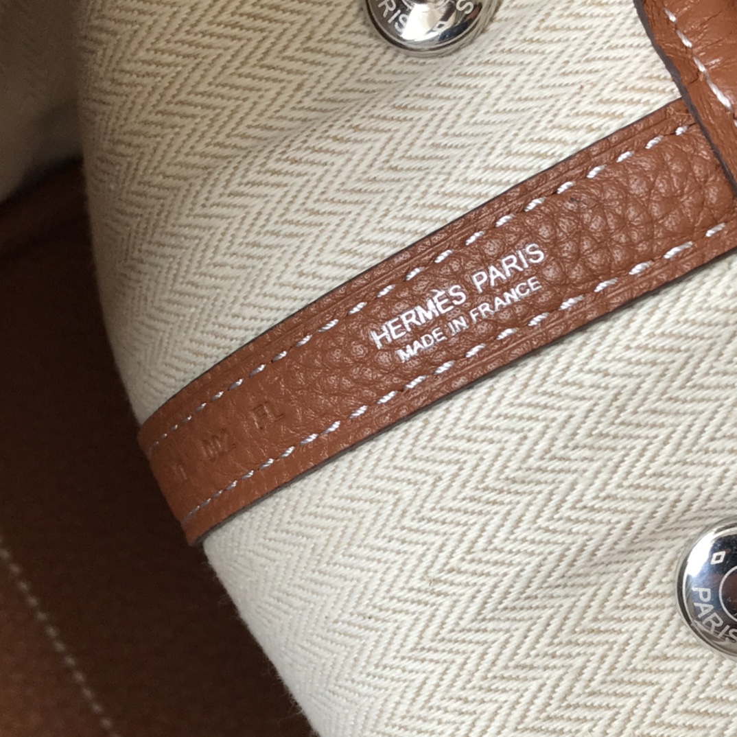 Hermès Garden Party 30 Gold Brown Leather Tote Bag - Everyday Essential 7 i1620377338 9526 6
