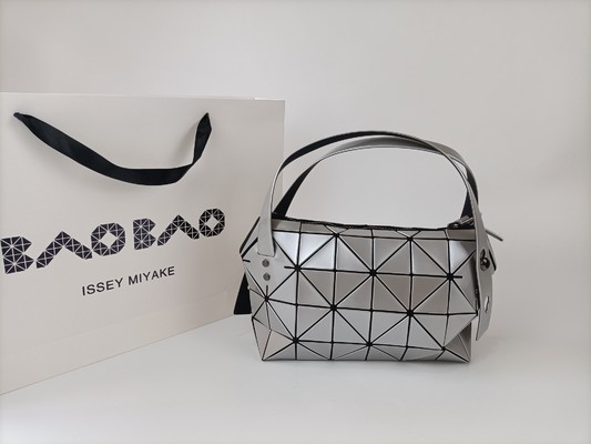 Issey Miyake Bags Handbags Black Silver White Frosted PVC Spring/Summer Collection Underarm