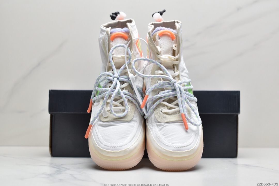 250 耐克Nike Air Force 1 Shell 空军一号高帮休闲运动板鞋DJ9304-131